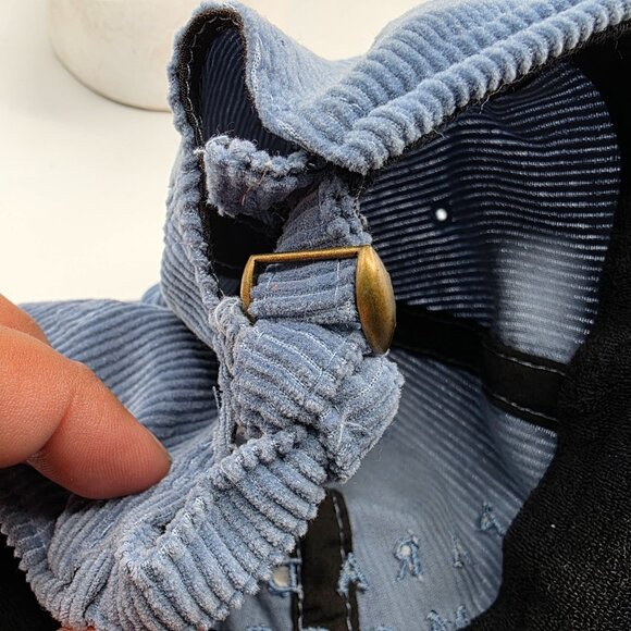 Cotton On Paradiso Motel Adults Blue Corduroy Hat Cap Casual Athletic Outdoors - Picture 8 of 10